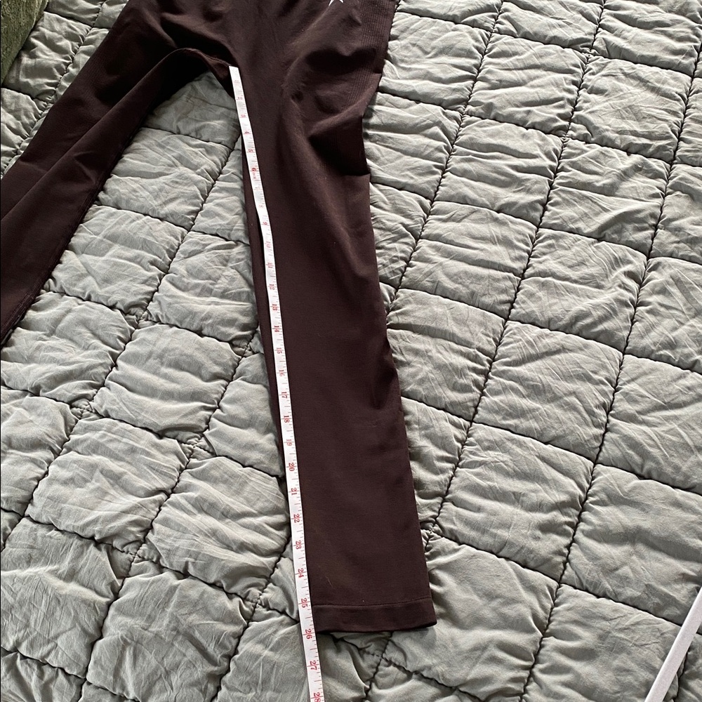 Oner Active Classic Seamless 2.0 Leggings in 70% Cocoa Marl Brown - Picture 11 of 11